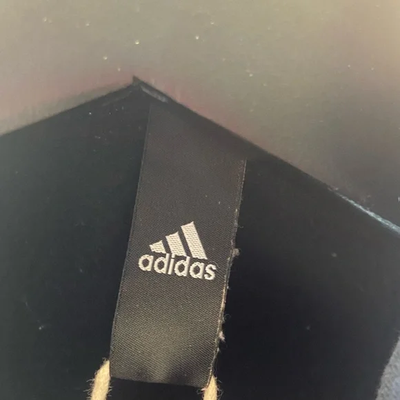 Adidas Black And White Striped Jacket - Picture 2 of 4